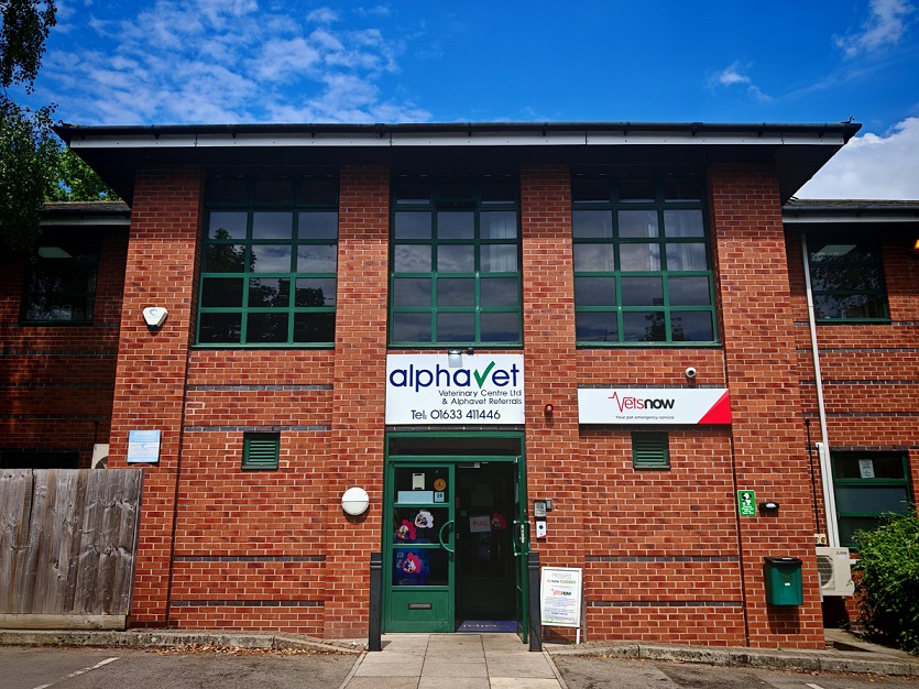 Exterior view of Vets Now Newport