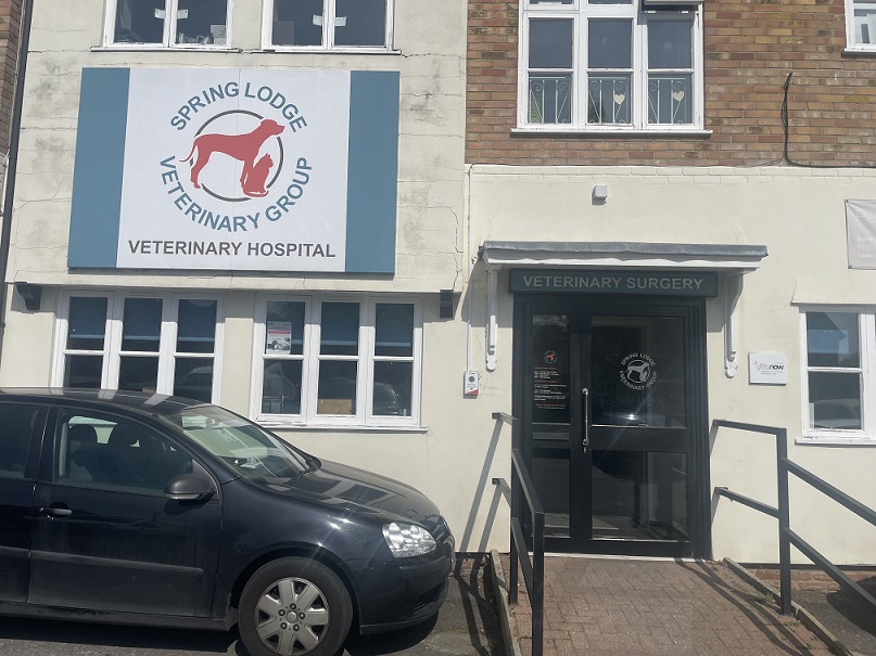 Exterior view of Vets Now Witham host practice Exterior view of Vets Now Witham host practice