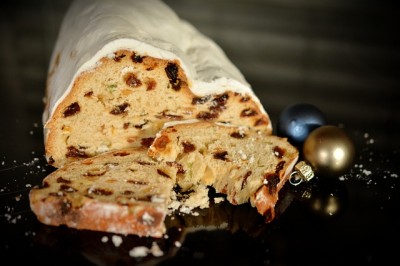 Image of a Christmas stollen cake for Vets Now article on what can cats not eat