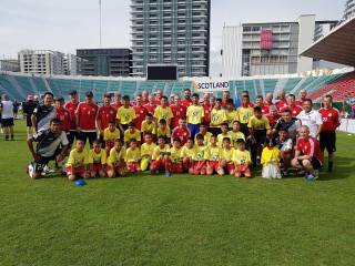 Scotland Seniors football team Image of Scotland Seniors football team for Vets Now article on staff sporting achievements