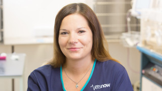 Image of vet surgeon Weronika Gwiazda for Vets Now article on EU vets in the UK